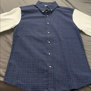 Korean Rozen Clen 3/4 Button Up